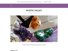 Tablet Screenshot of mysticvalleyonline.com